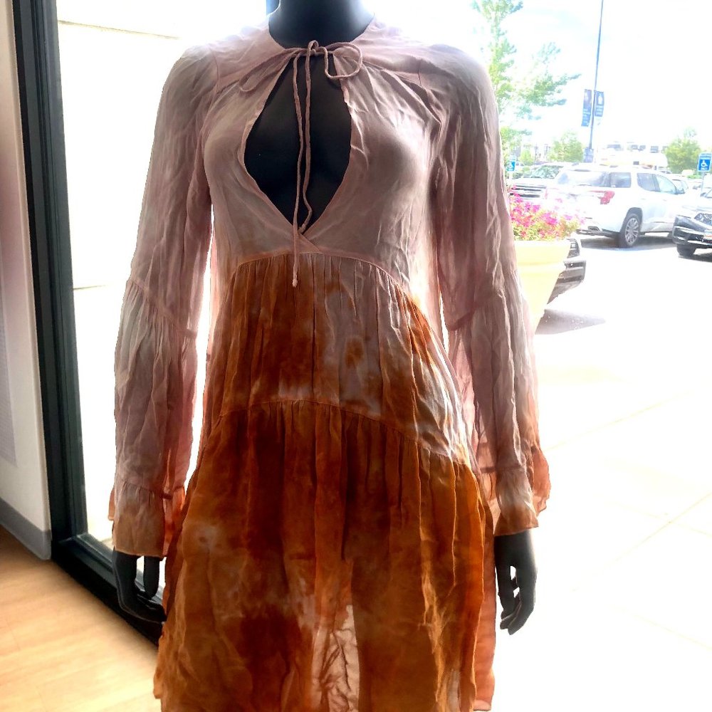 Young & Fabulous long-sleeve mini dress/Small